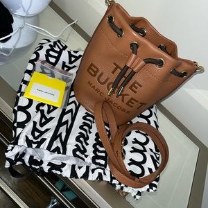 Brown Marc Jacob Bucket Bag